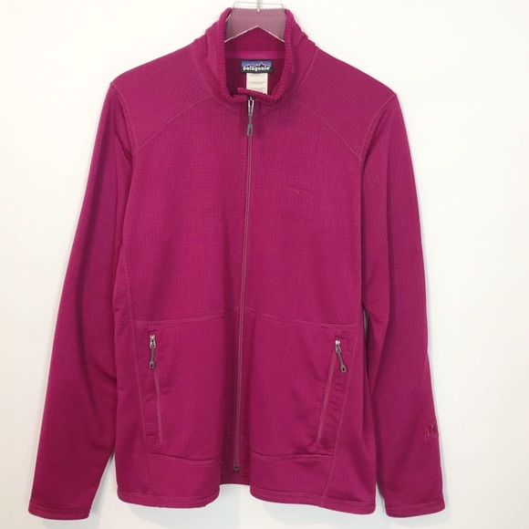 Patagonia Tops - Patagonia Fleece Lined Sweatshirt in Mulberry XL